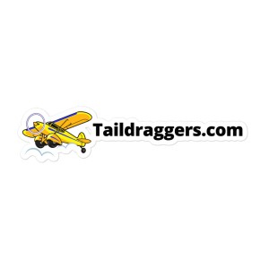 Piper Taildraggers.com Sticker