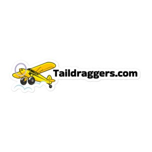 Supercub Tundra Tire Taildraggers.com Sticker