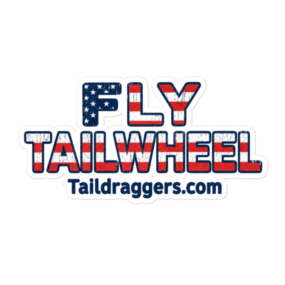 Fly Tailwheel Sticker