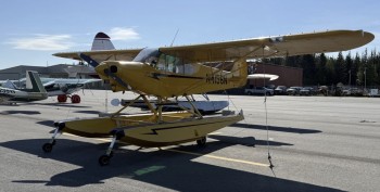 1993 Piper PA-18 Super Cub on Amphibious Floats