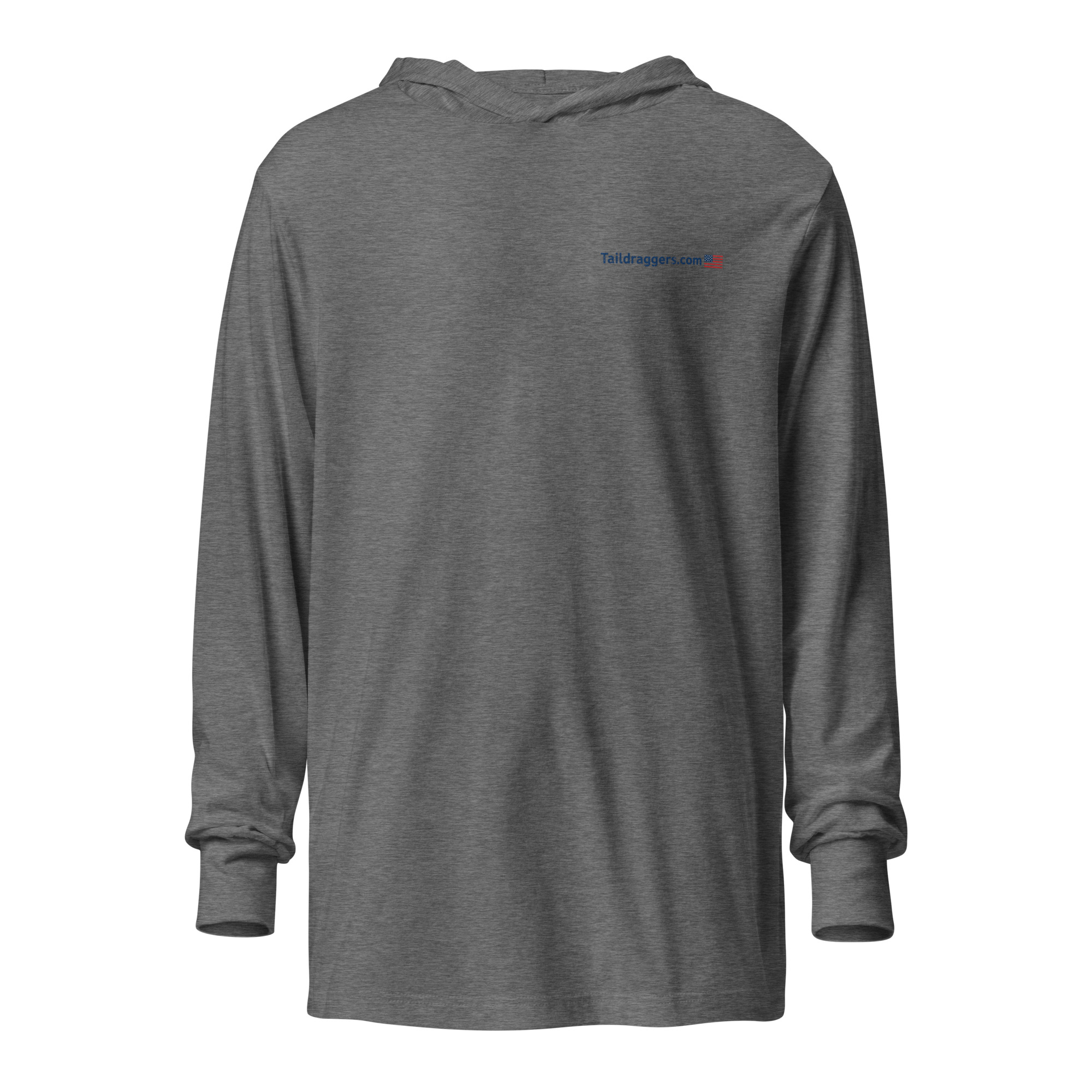 Fly Tailwheel Hooded long-sleeve tee gray - Image 2